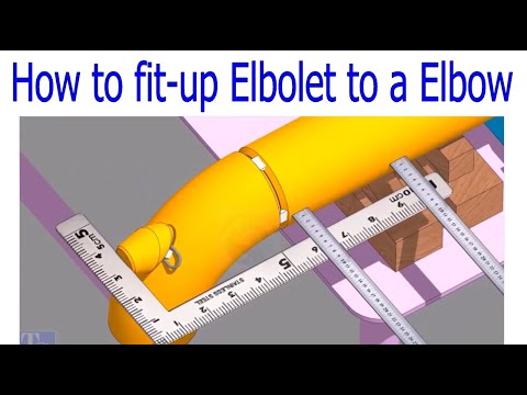FIT UP AND INSPECTION OF ELBOWS OF ANY DEGREE WITH TWO RIGHT ANGLES