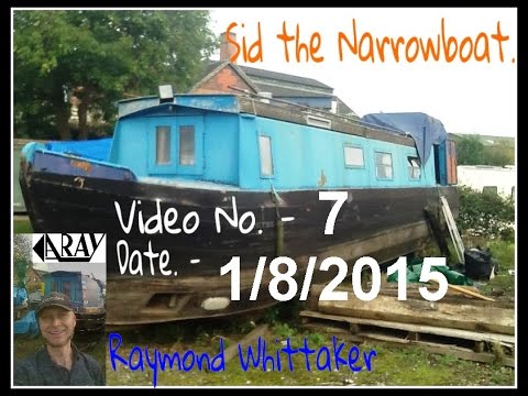Sid Narrowboat 7 Project boat Stone Youtube