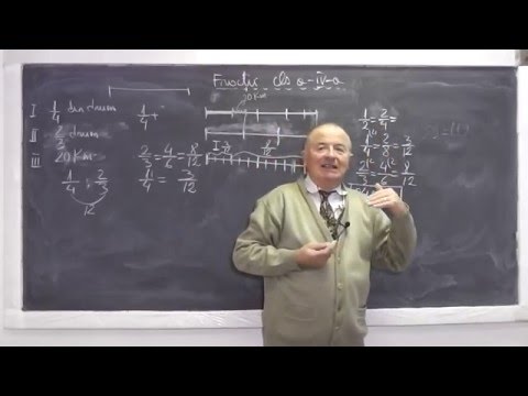 2/2 Lectia 752 - Operatii cu fractii Fractii echivalente Cmmmc Metoda figurativa - Clasa 4