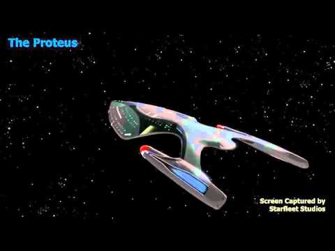 The Proteus - Starfleet Studios - Starship Flyby