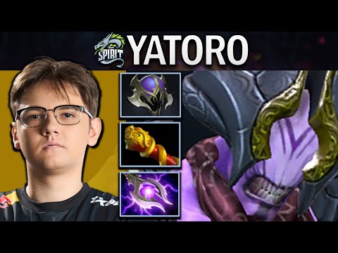 Faceless Void Dota 2 Gameplay Yatoro with Mask - Mjolnir