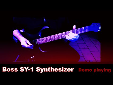 BOSS SY-1 Synthesizer quick demo playing (full test soon work in progress)