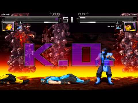 SS MUGEN All-Stars #153 - SeanAltly's MK ninjas vs. Binho's MK ninjas