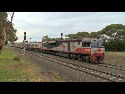 7PM9 SCT Freight Train With Boxcars, Containers & Steel Wagons (11/5/2022) - PoathTV Railways