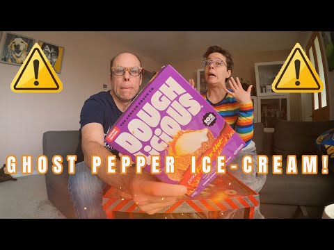 Newfords Try: 🔥 Ghost Pepper Ice Cream Chilli Bites 🔥