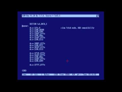 Amiga Hardware Programming 6 - Understanding the Raster