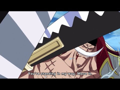THE BEST SCENE IN ONE PIECE |WHITEBEARD TILTS THE SEA | One Piece