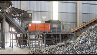 BAS® Eddy Current Separators in Aluminum Profile Scrap Recycling Plant