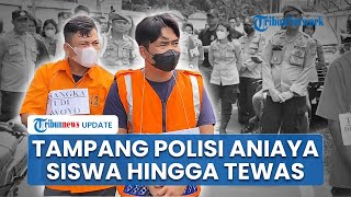 Tampang Oknum Polisi Ipda AE yang Aniaya Siswa SMA hingga Tewas di Asahan, Lakukan Prarekonstruksi