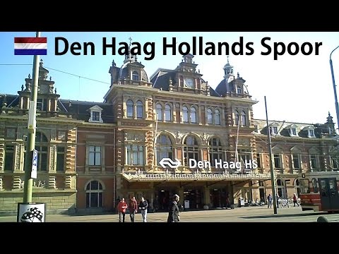 HOLANDA: Estação ferroviária Den Haag HS (2010) / 'Het Strijkijzer'