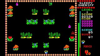 Sharp X1 Game: Sleepy Sheriff (1983)