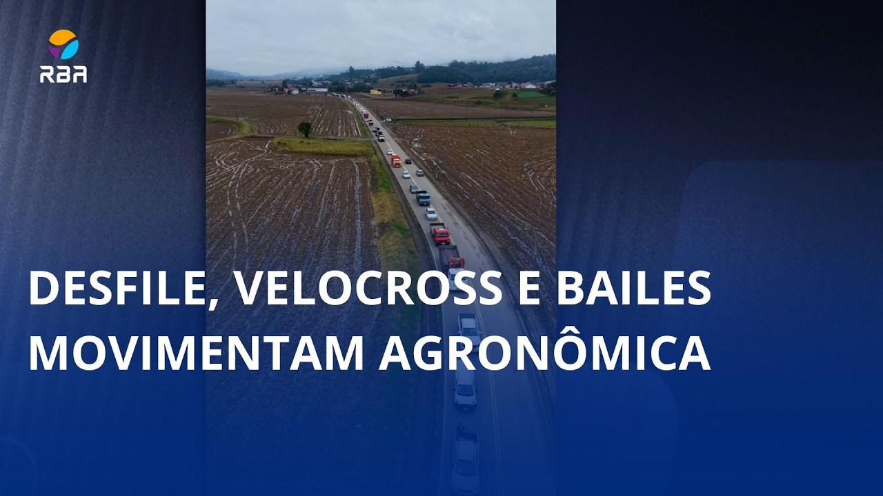Festa do Colono e do Motorista. Desfile, velocross e bailes movimentam Agronômica