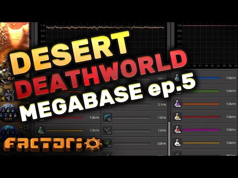 Making a Factorio Deathworld MEGABASE - Transition to Megabase - Final Episode 5