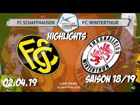 Highlights: Fc Schaffhausen vs Fc Winterthur (02.04.19)