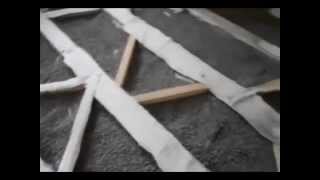 Утепление чердака гранулированным пеностеклом