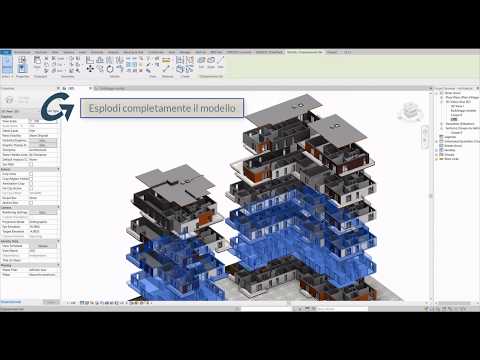 Creare una vista 3D per ogni livello con PowerPack per Revit