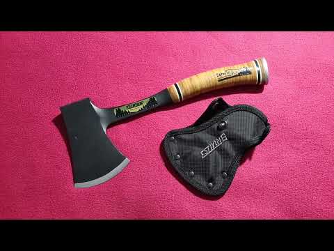 Unboxing Axe - Estwing Special Edition Sportsman's Axe - 14" Camping Hatchet
