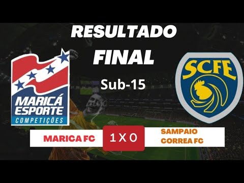 MARICA FC VS SAMPAIO CORRÊA FC CATEGORIA SUB-15 🇧🇷🎥📽⚽️🇧🇷