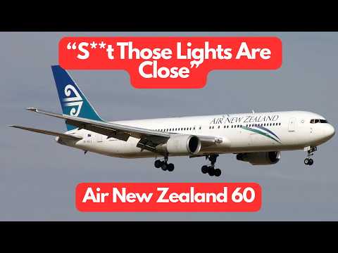 They Were 10 Seconds From Impact |  Air New Zealand Flight 60