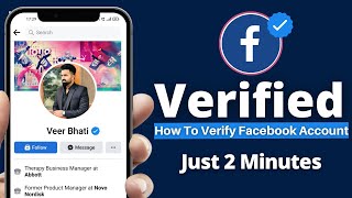 How to Verify Facebook Account 2022 | Facebook Account ko Blue Badge se verify Kaise Kare