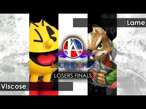 Smash 4: Viscose (Pacman/Mii Brawler) V Lame (Fox) - Ascendance 51 Tournament SSB4