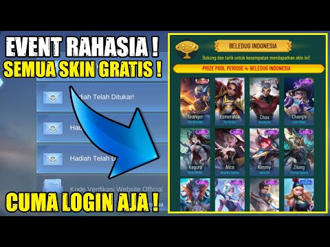 EVENT KODE REDEEM SKIN LIMITED GRATIS MLBB TERSEMBUNYI | EVENT MY IM3 MOBILE LEGEND SKIN GRATIS 2022