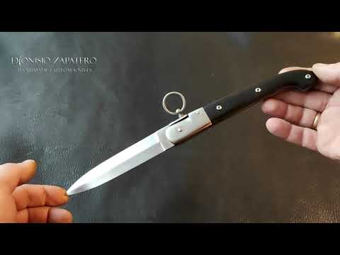 French "Apaches de Paris" fighting knife by Dionisio Zapatero