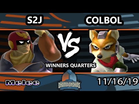 DHATL 2019 SSBM Singles - HLC | S2J (Captain Falcon) Vs. SS | Colbol (Fox) Smash Melee Tournament WQ