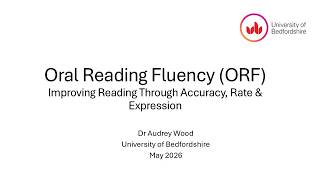 NAPE Conference: Oral Reading Frequency