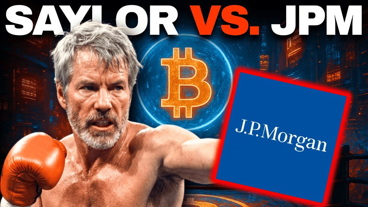 The Coordinated Hit on MicroStrategy | JPMorgan’s Attack on Saylor & Bitcoin EXPOSED