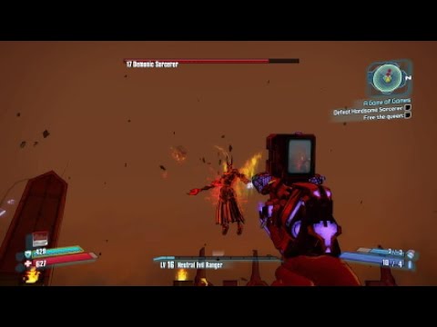 Handsome Sorcerer boss fight