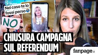 Piazze mezze vuote e interviste virali: chi sta vincendo la campagna sul referendum?