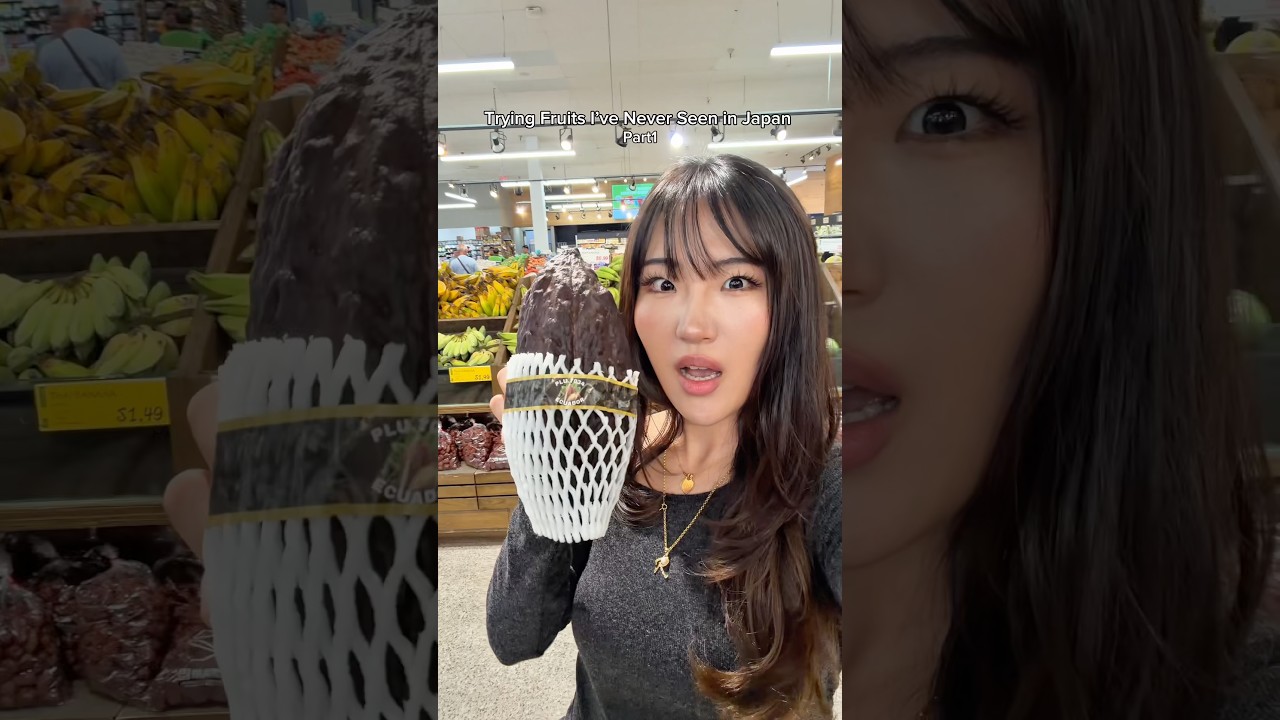 Trying Fruits I’ve Never Seen in Japan!? Part 1