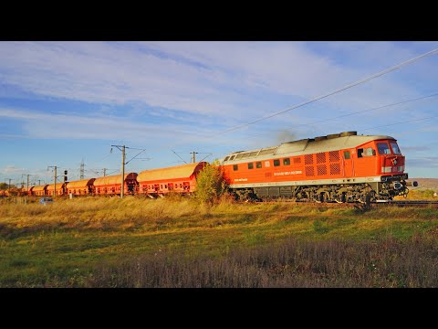 [4K] DB Cargo Romania Ludmilla BR 232 92 53 0 65 1003-1 with 30 cars at Dolhasca [October, 2021]