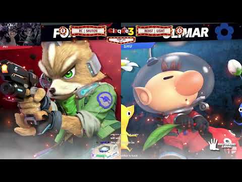 Light (Fox) vs Shuton しゅーとん (Olimar) - Cirque Du CFL 3 | 11 Mar '24