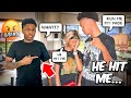 TD HIT ME INFRONT OF MY BF PRANK 🫣 THEY