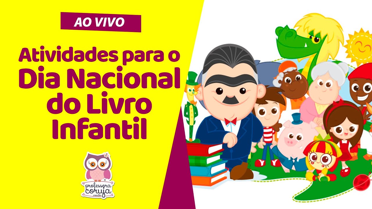 Atividades para o Dia Nacional do Livro Infantil