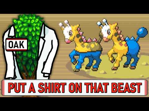 The Pokemon game where EVERYTHING is a joke