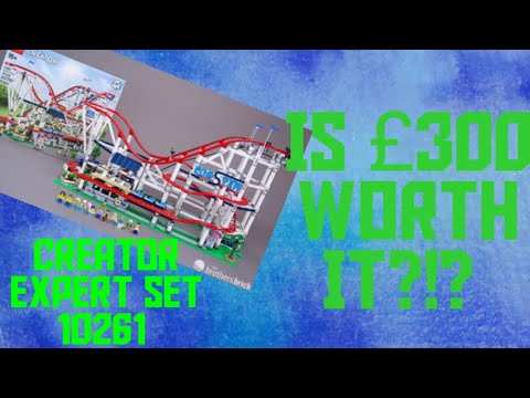 Lego Creator Expert Set 10261 Roller Coaster-Power Functions Compatible