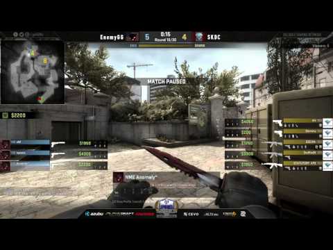 $10,000 RGN NA Pro Series Ro8   SKDC vs EnemyGG bo3 Map 3 Overpass