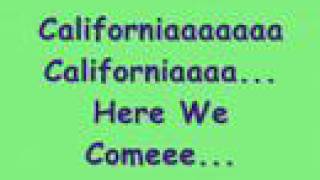 Phantom Planet- California song w/ lyrics
