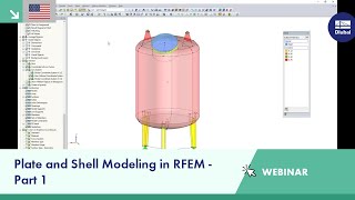 Download the video "Plate and Shell Modeling in RFEM - Part 1"
