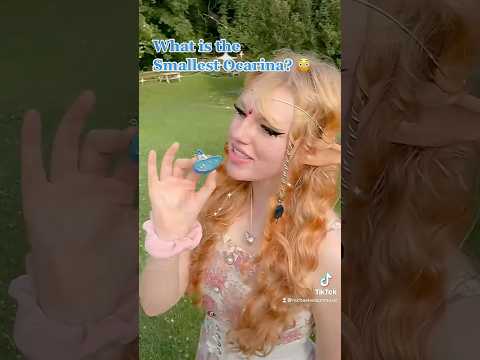 What is the Smallest Ocarina? 😳 #Freckledzelda