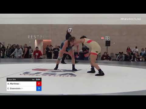 57 Kg Rr Rnd 3 - Amanda Martinez, IL Vs Cheyenne Sisenstein, NY