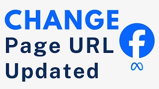 How Change Facebook Page URL Link - Updated