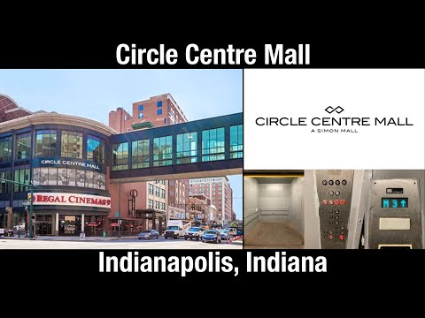 Montgomery Traction Freight Elevator/Lift - Circle Centre Mall - Indianapolis, Indiana