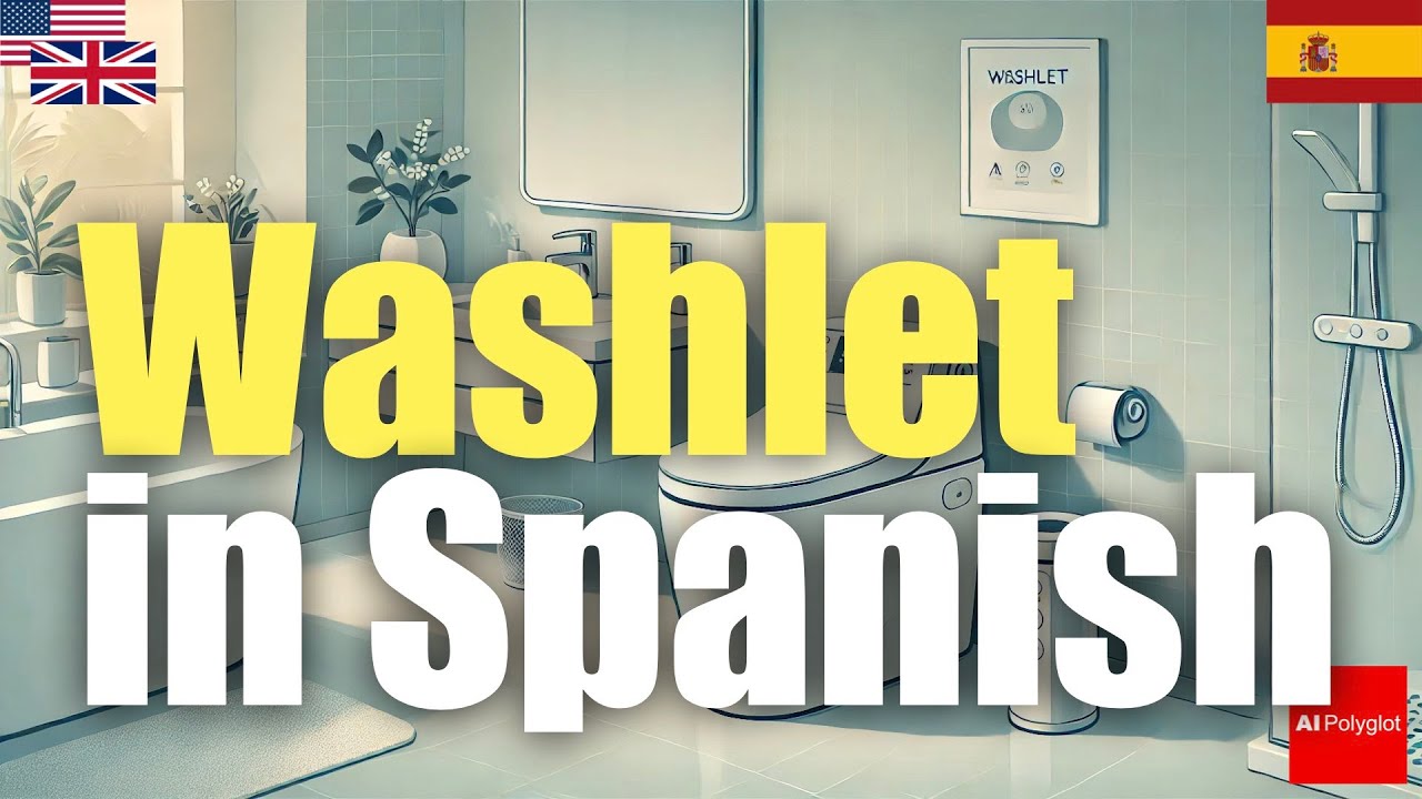 Washlet in Spanish | Passive listening | with hiragana Washlet in Spanish | Passive listening | with hiragana