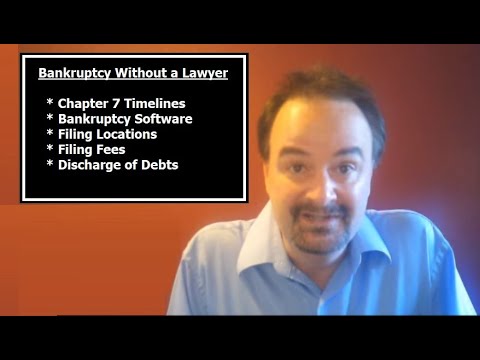 How To File Bankruptcy Without a Lawyer in 2022