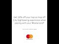 Red Bus TV City Sightseeing South Africa Mastercard In Partnership With City Sightseeing