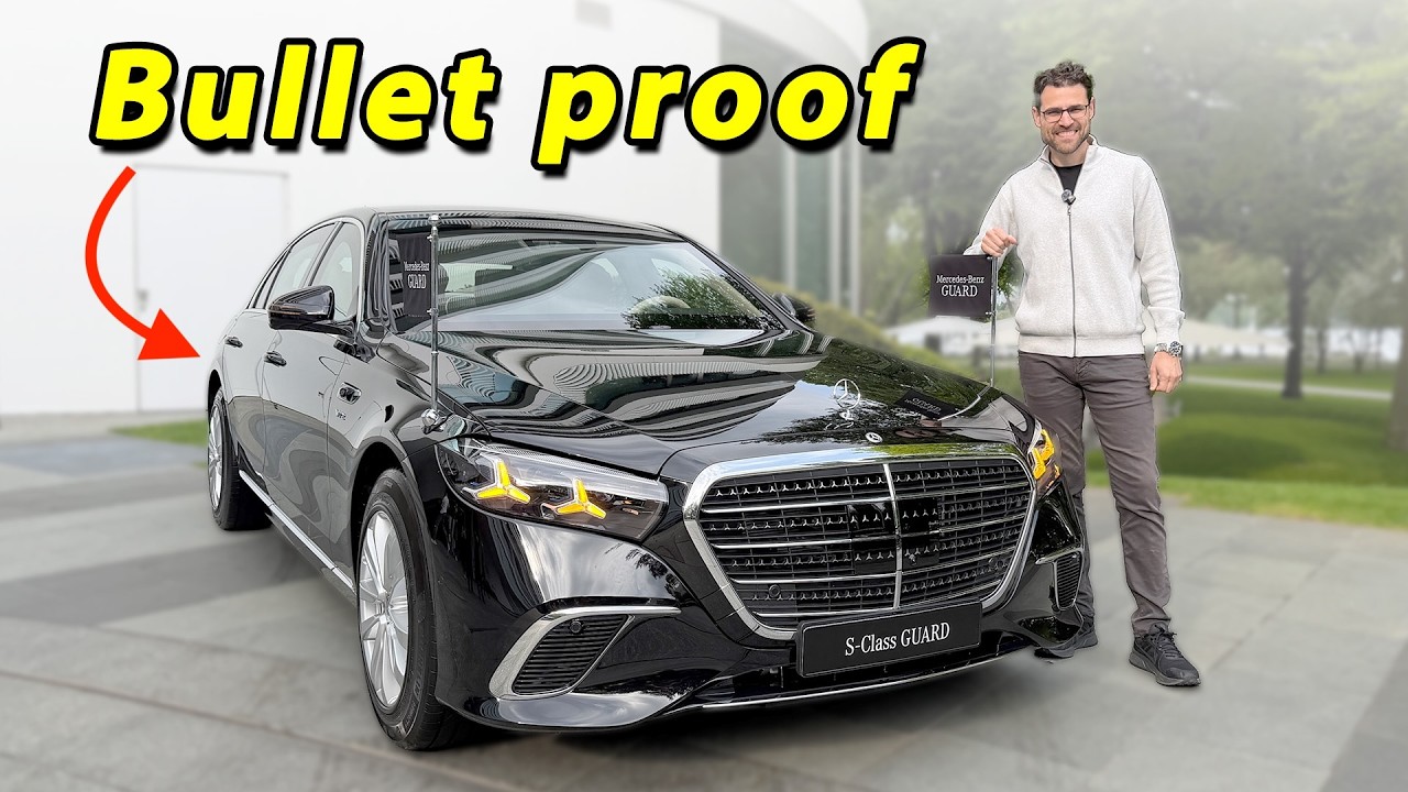 The new Mercedes S-Class Guard S680 is a bullet proof V12 monster! (2027 facelift)